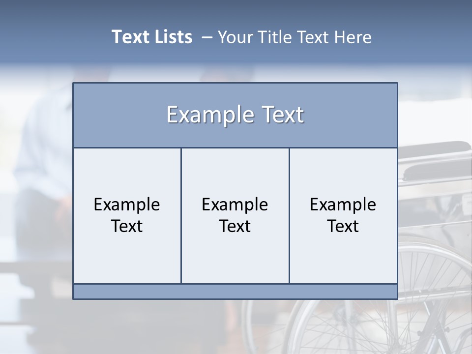 Home Sit Sofa PowerPoint Template