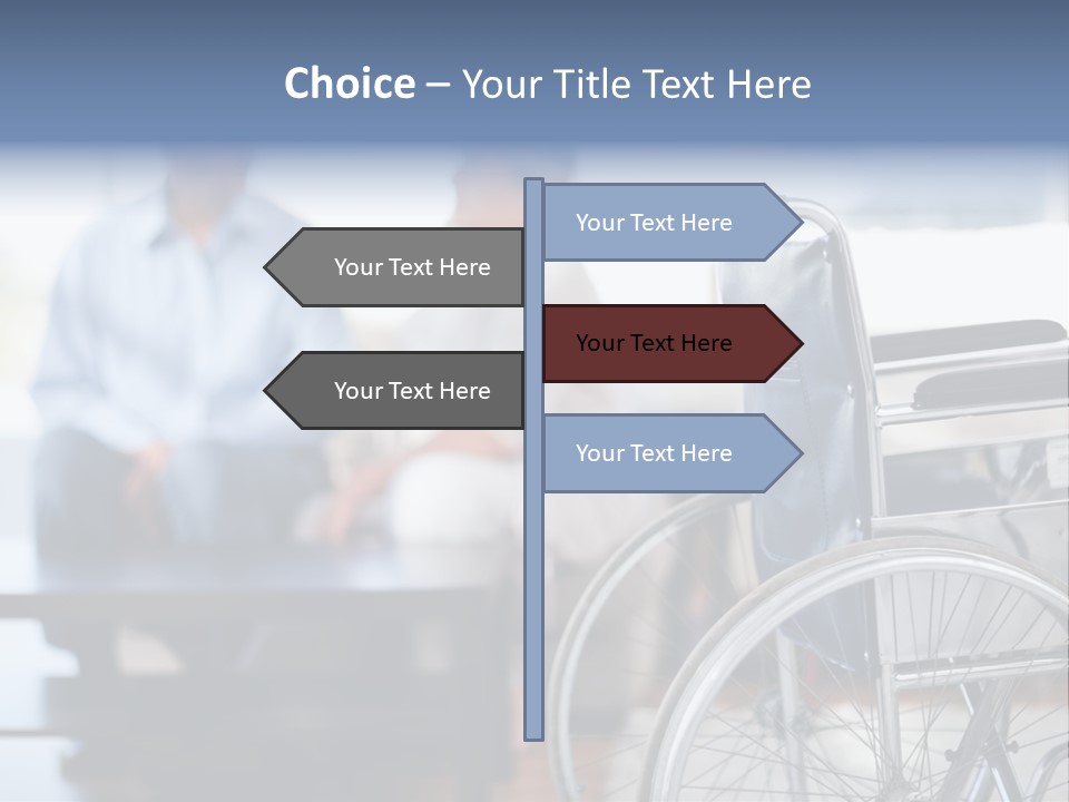 Home Sit Sofa PowerPoint Template