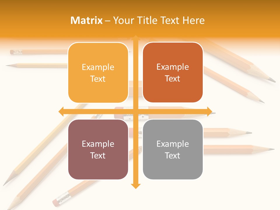 Object School Office PowerPoint Template