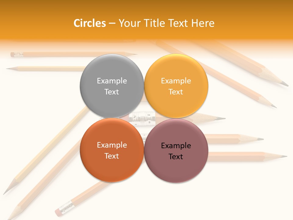 Object School Office PowerPoint Template