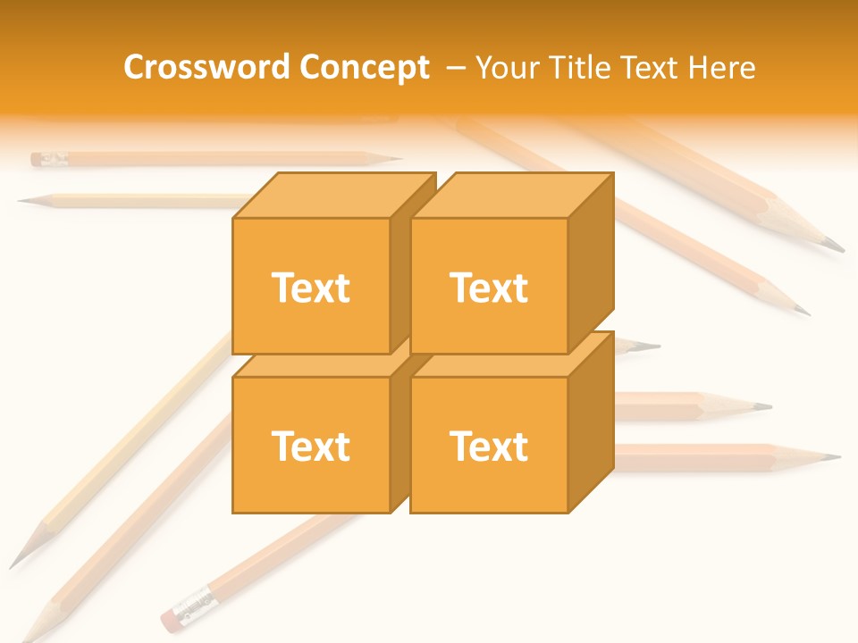 Object School Office PowerPoint Template