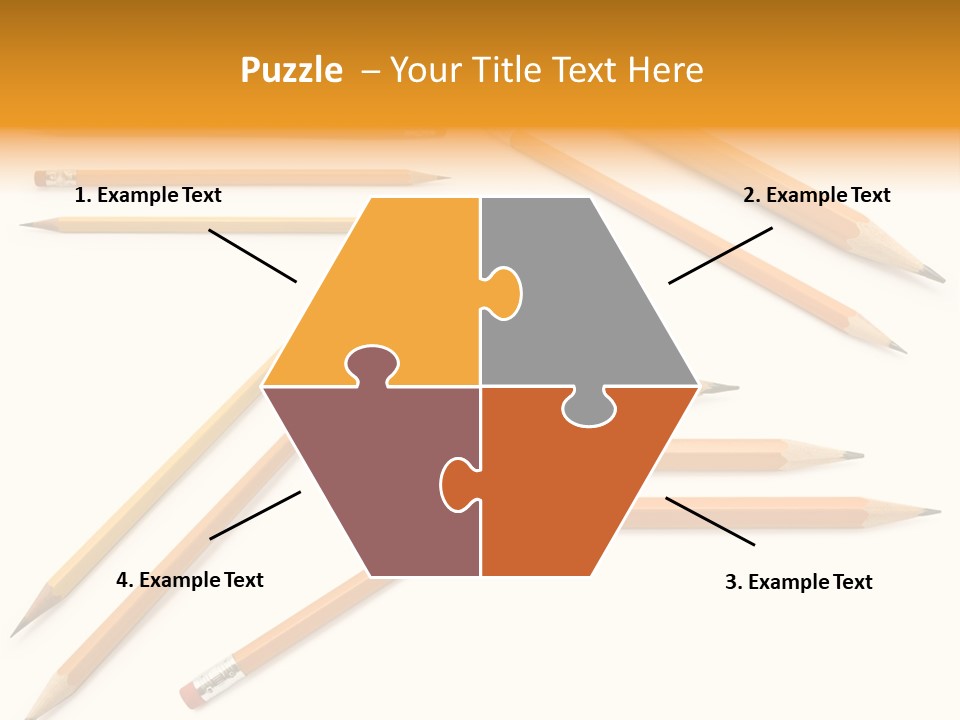 Object School Office PowerPoint Template
