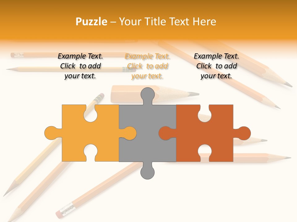 Object School Office PowerPoint Template