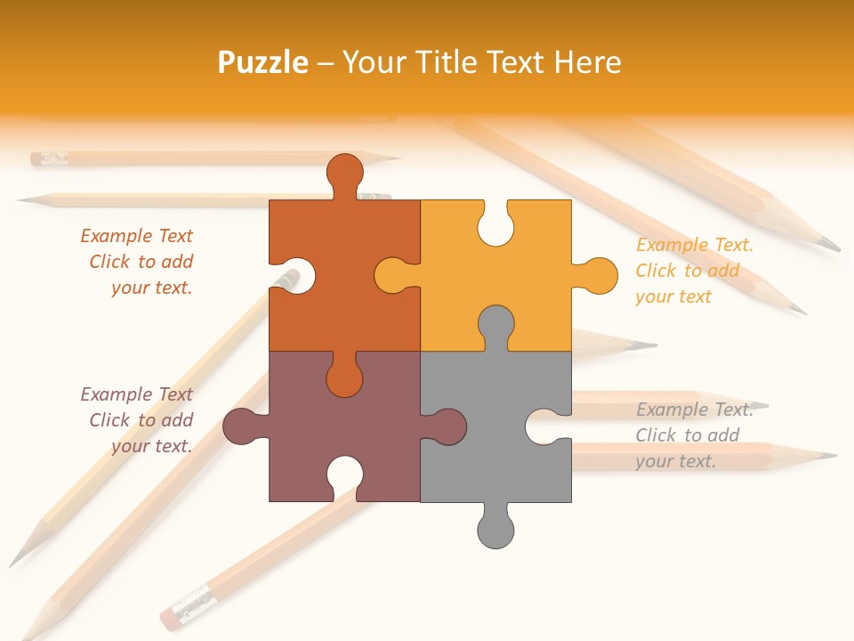 Object School Office PowerPoint Template