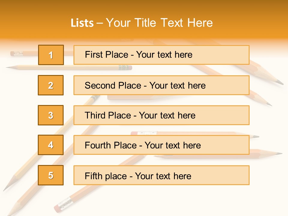 Object School Office PowerPoint Template