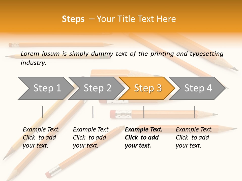 Object School Office PowerPoint Template