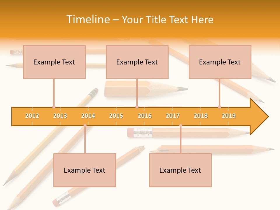 Object School Office PowerPoint Template