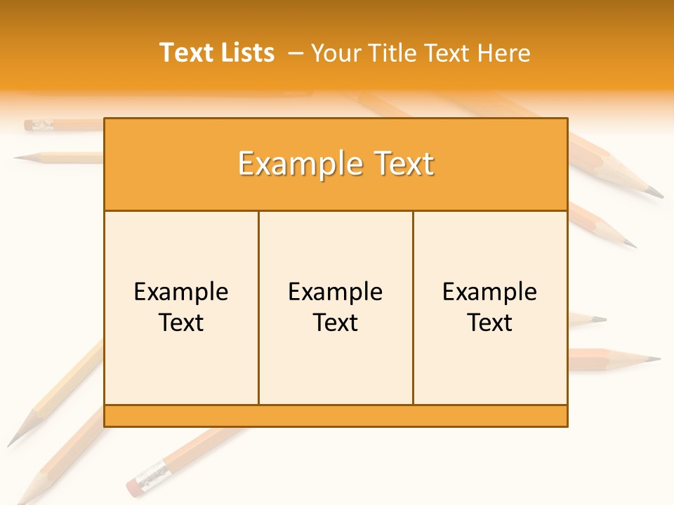 Object School Office PowerPoint Template