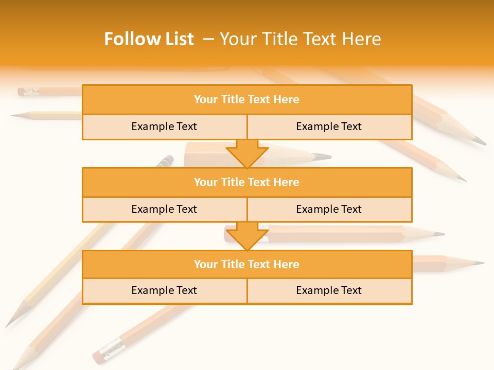Object School Office PowerPoint Template