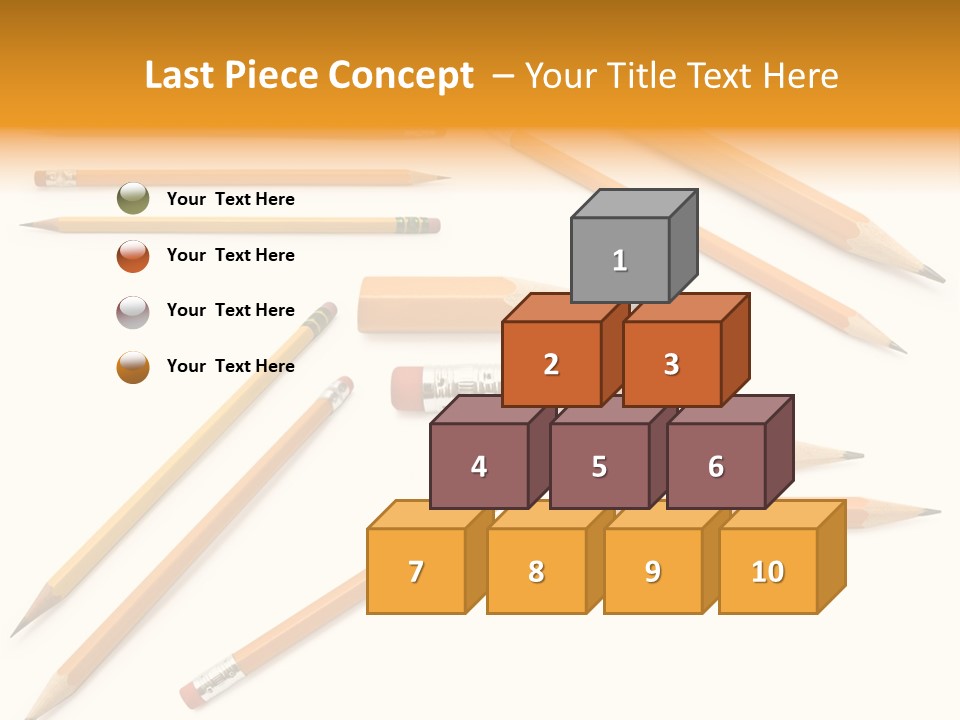 Object School Office PowerPoint Template