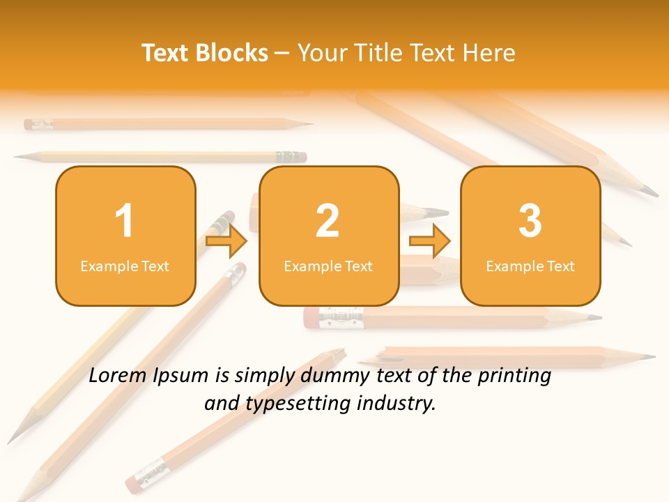 Object School Office PowerPoint Template