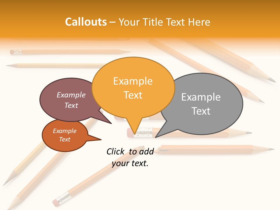 Object School Office PowerPoint Template