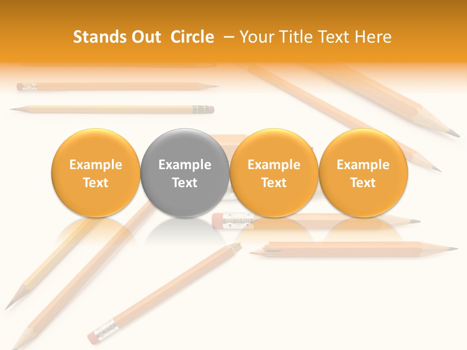 Object School Office PowerPoint Template