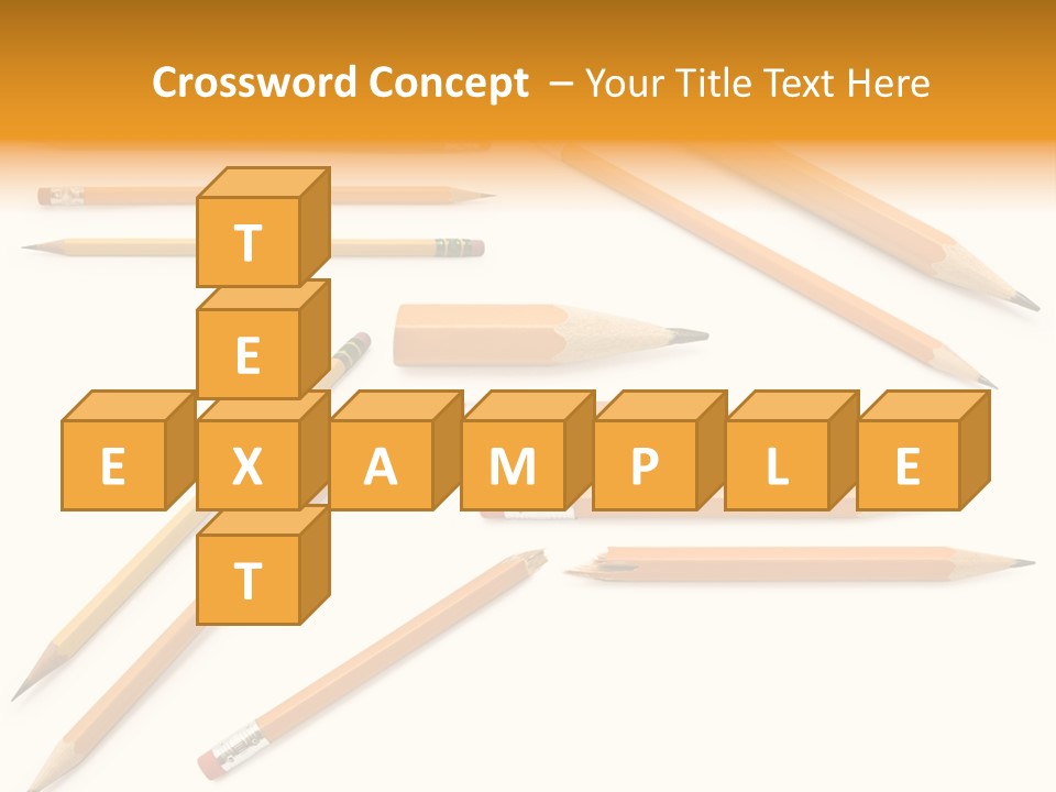 Object School Office PowerPoint Template