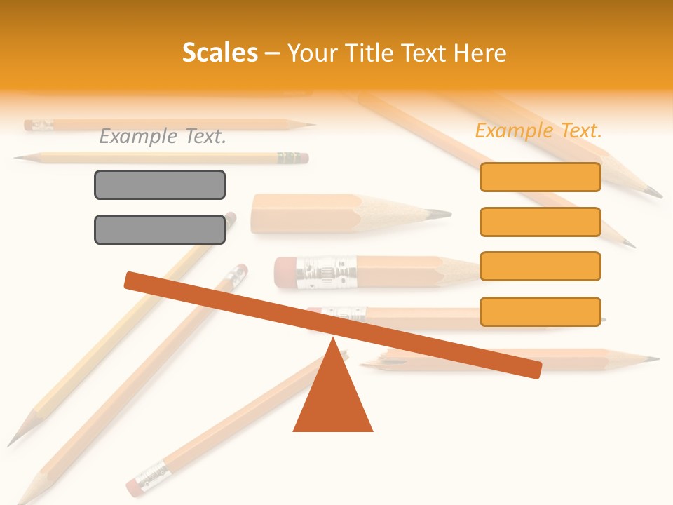 Object School Office PowerPoint Template