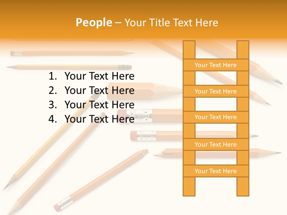 Object School Office PowerPoint Template