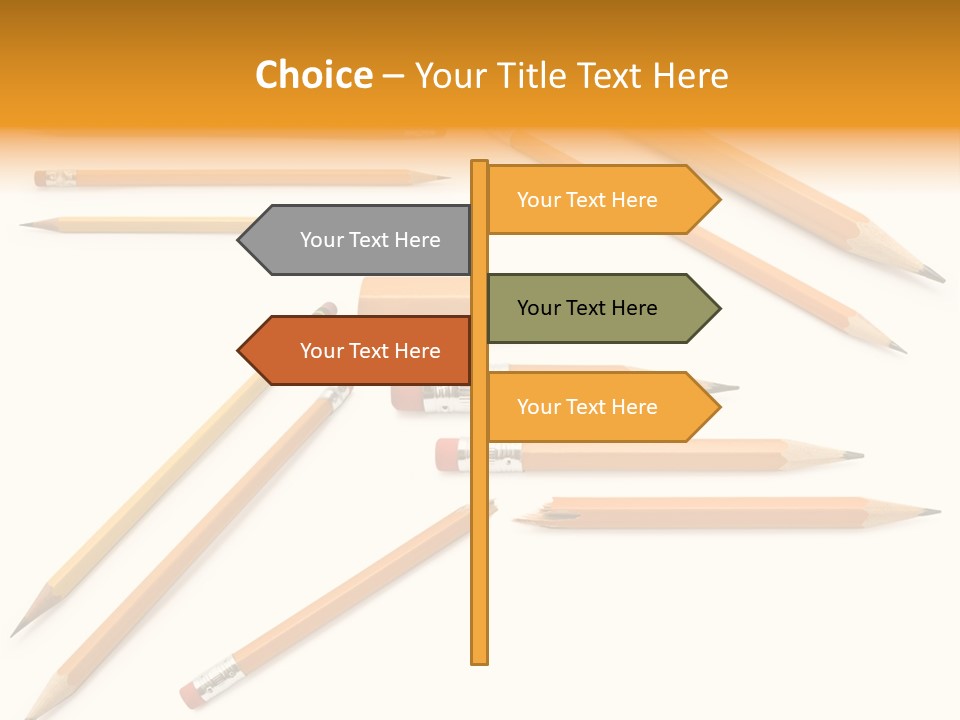 Object School Office PowerPoint Template