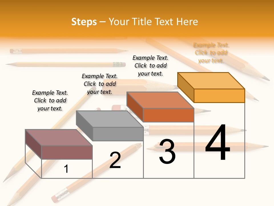 Object School Office PowerPoint Template