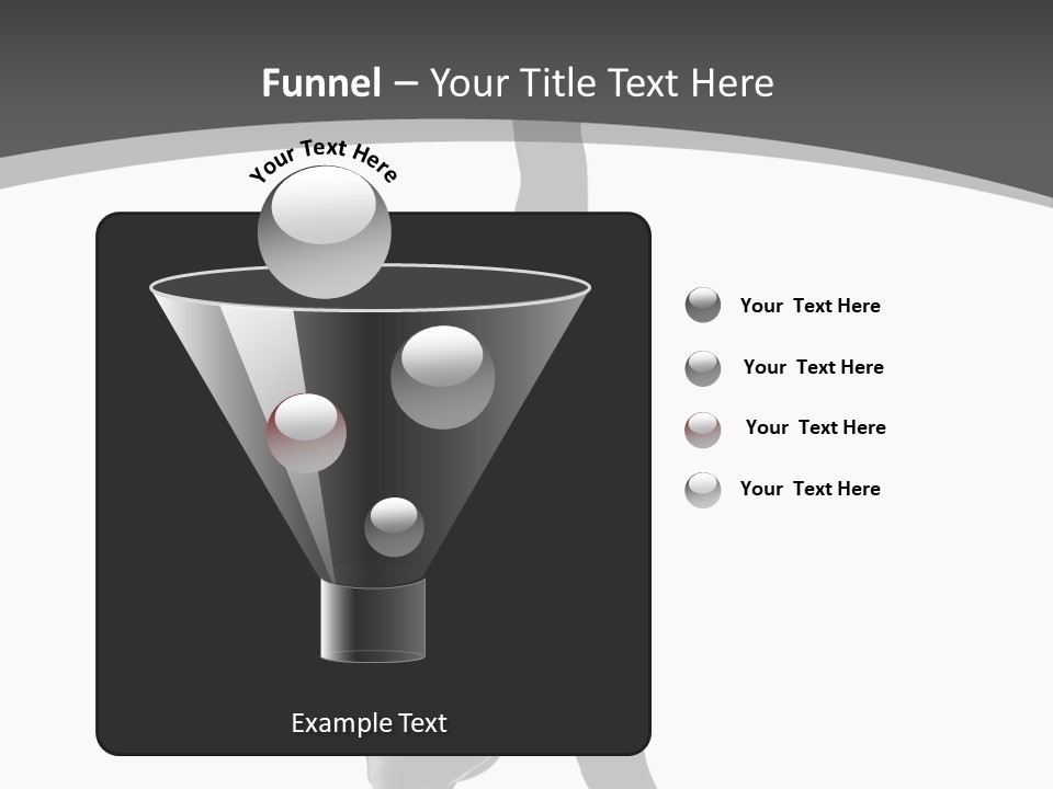 Posing Suppleness Slipper PowerPoint Template