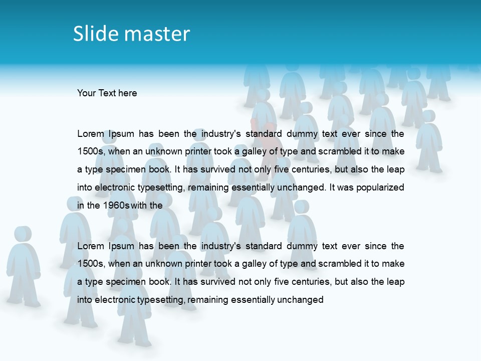 Agreement Boss Opposing PowerPoint Template