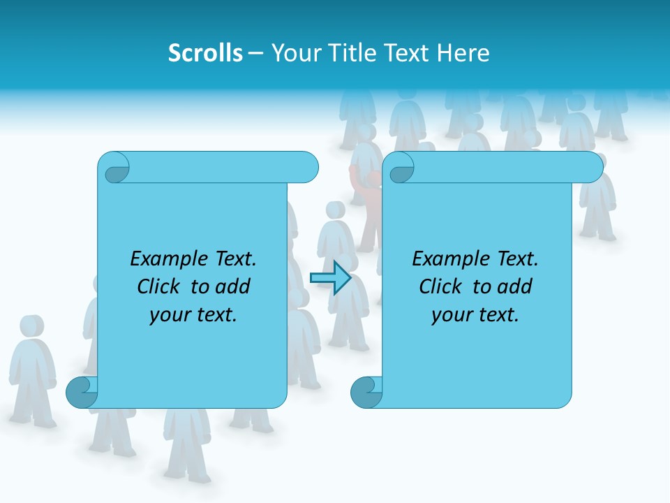 Agreement Boss Opposing PowerPoint Template