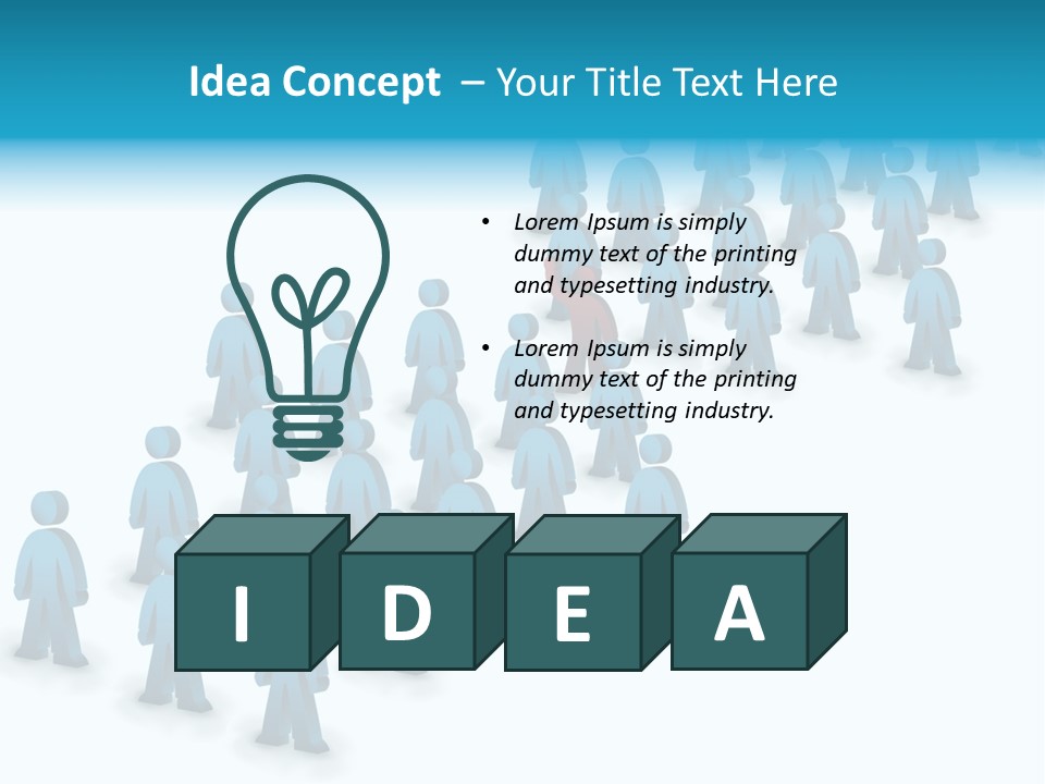 Agreement Boss Opposing PowerPoint Template