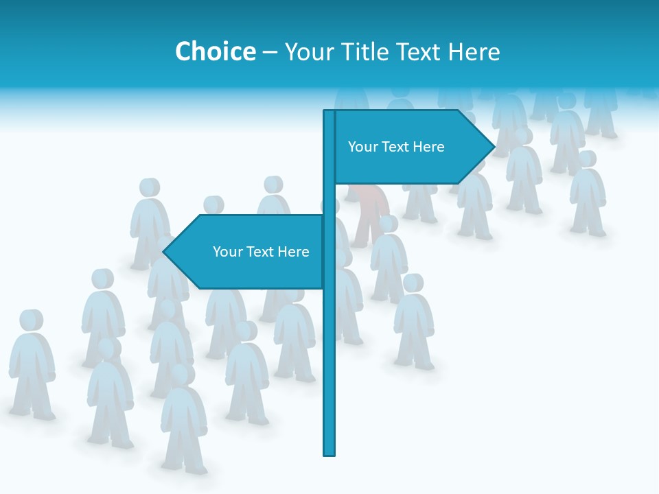 Agreement Boss Opposing PowerPoint Template