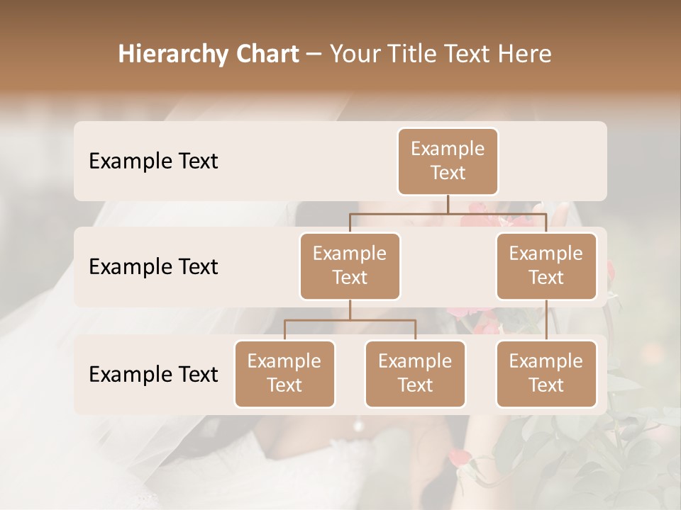 Happiness Woman Bridal PowerPoint Template
