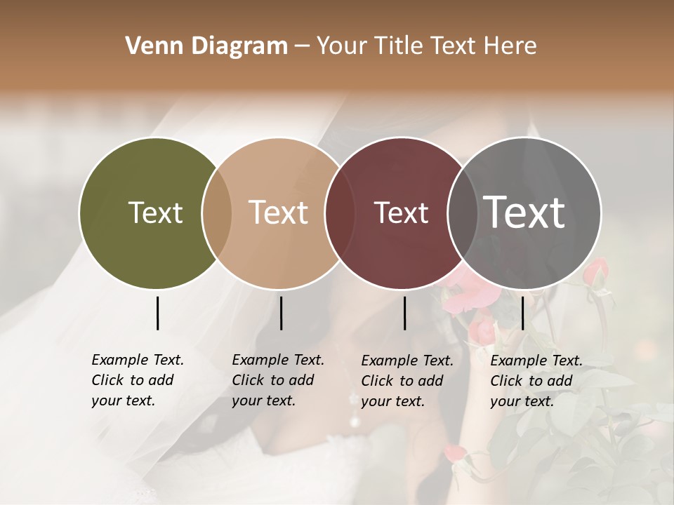 Happiness Woman Bridal PowerPoint Template