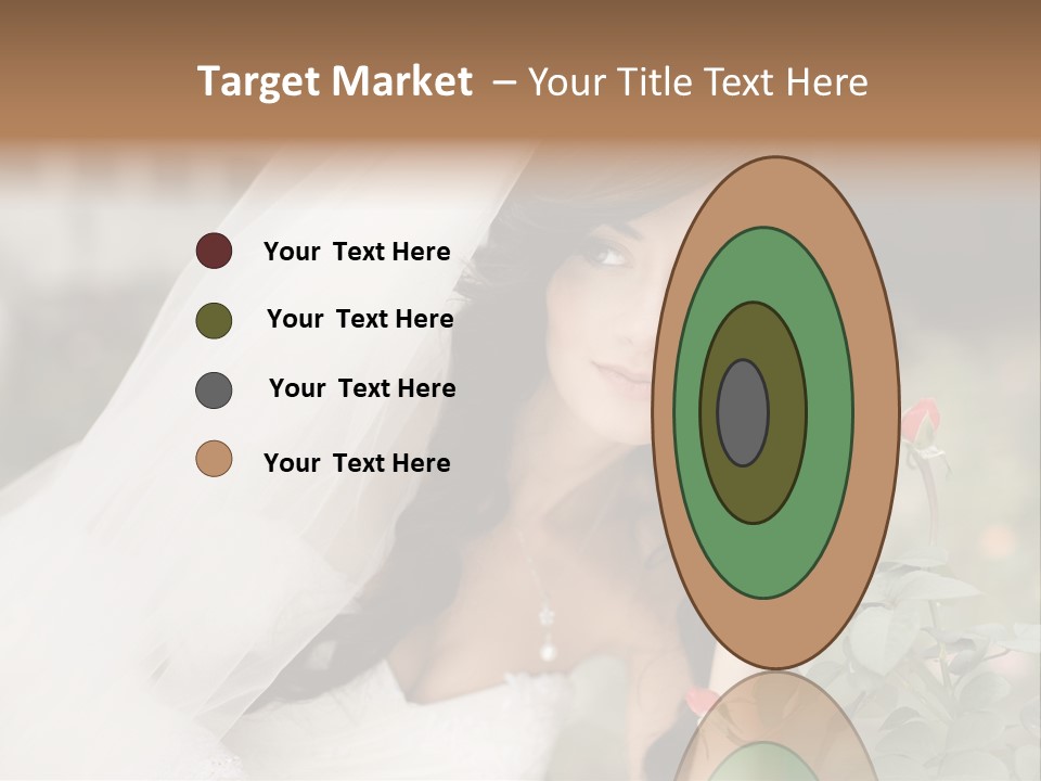 Happiness Woman Bridal PowerPoint Template