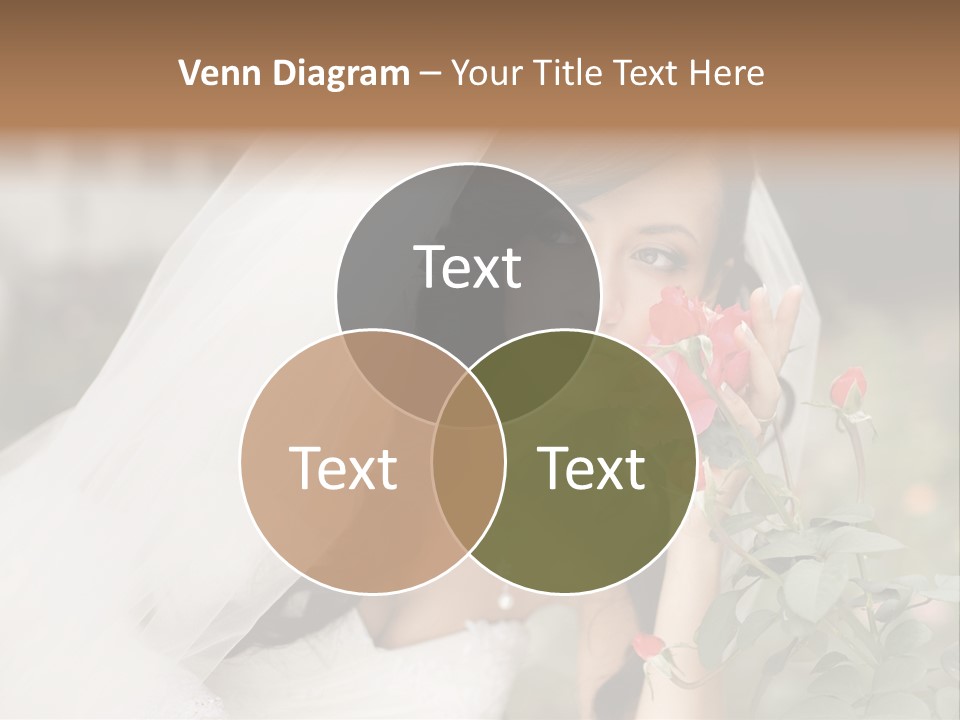 Happiness Woman Bridal PowerPoint Template