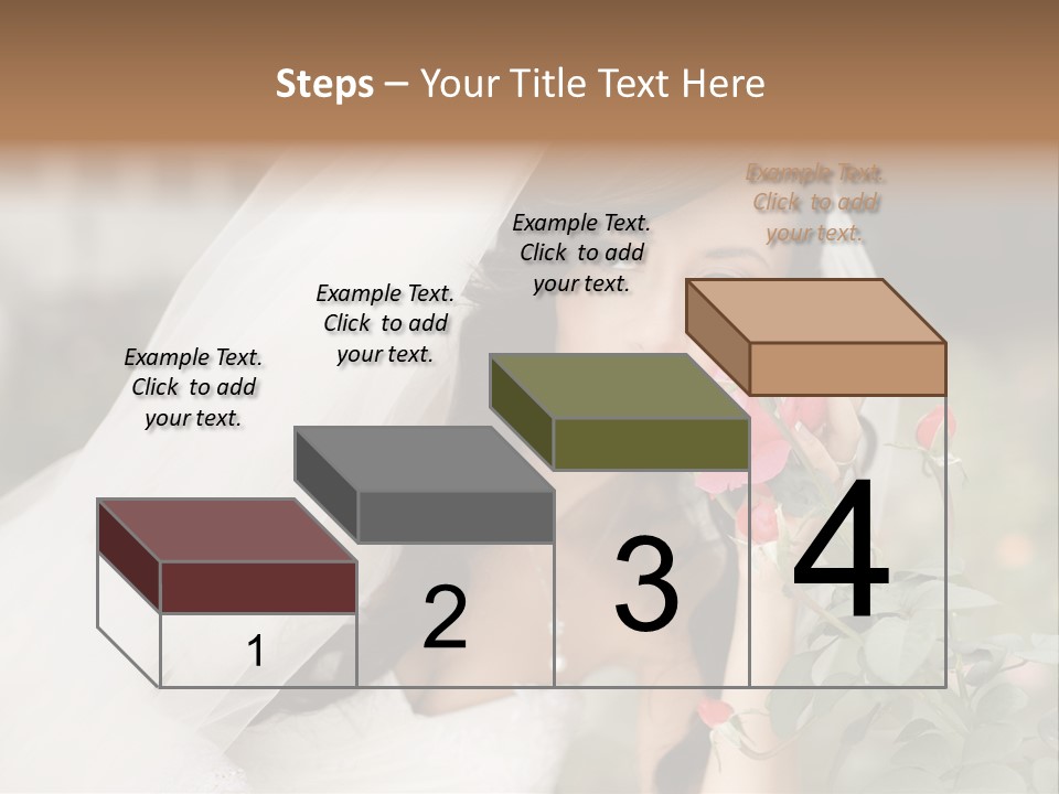 Happiness Woman Bridal PowerPoint Template