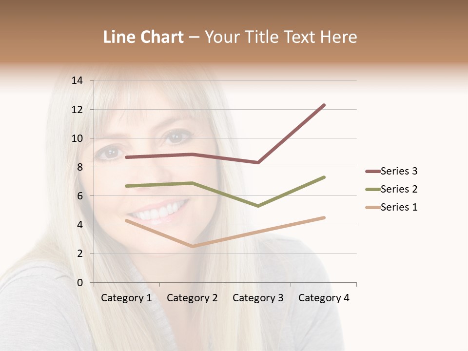 Hair Face Think PowerPoint Template