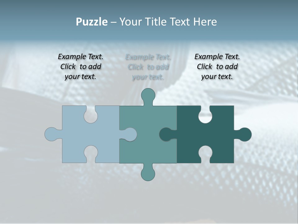 Market Omega Fishy PowerPoint Template