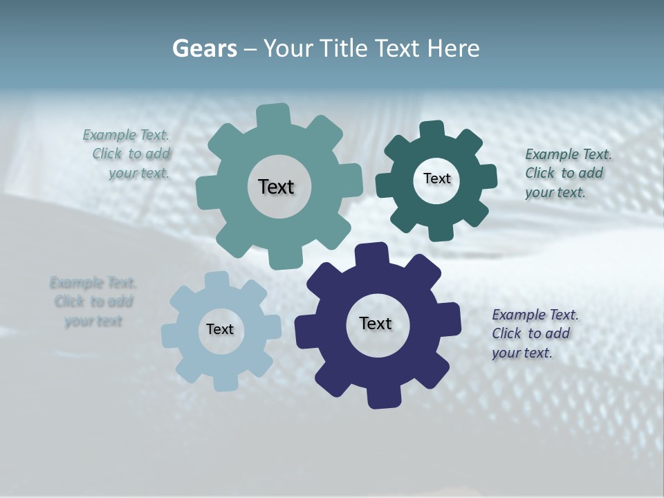 Market Omega Fishy PowerPoint Template