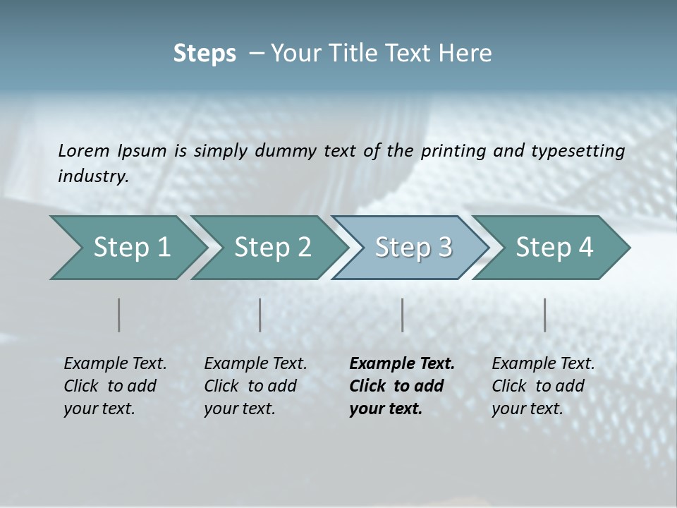 Market Omega Fishy PowerPoint Template