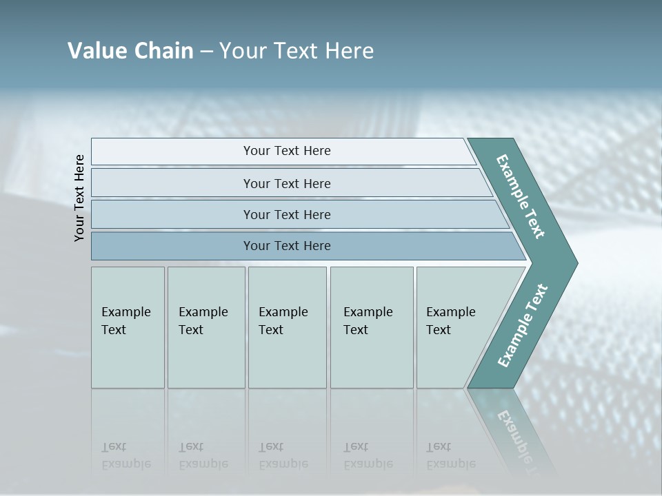 Market Omega Fishy PowerPoint Template