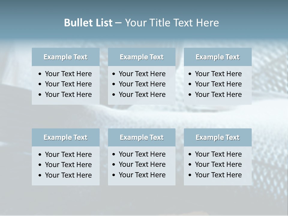 Market Omega Fishy PowerPoint Template