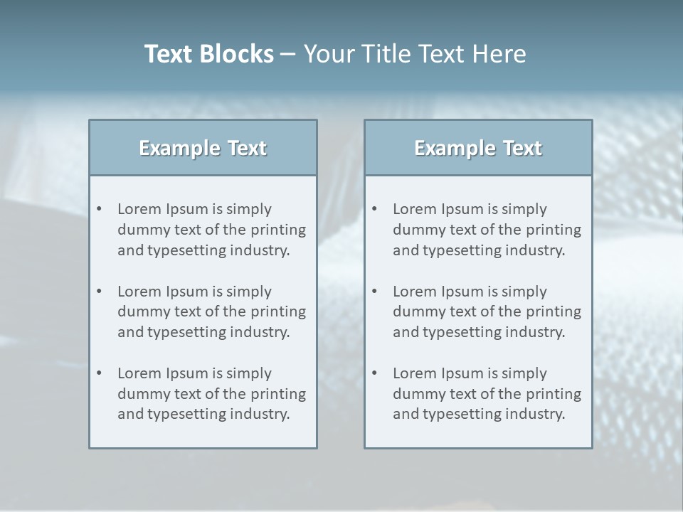Market Omega Fishy PowerPoint Template
