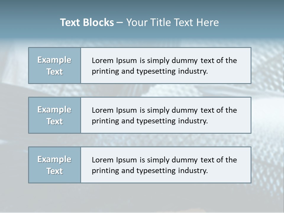 Market Omega Fishy PowerPoint Template
