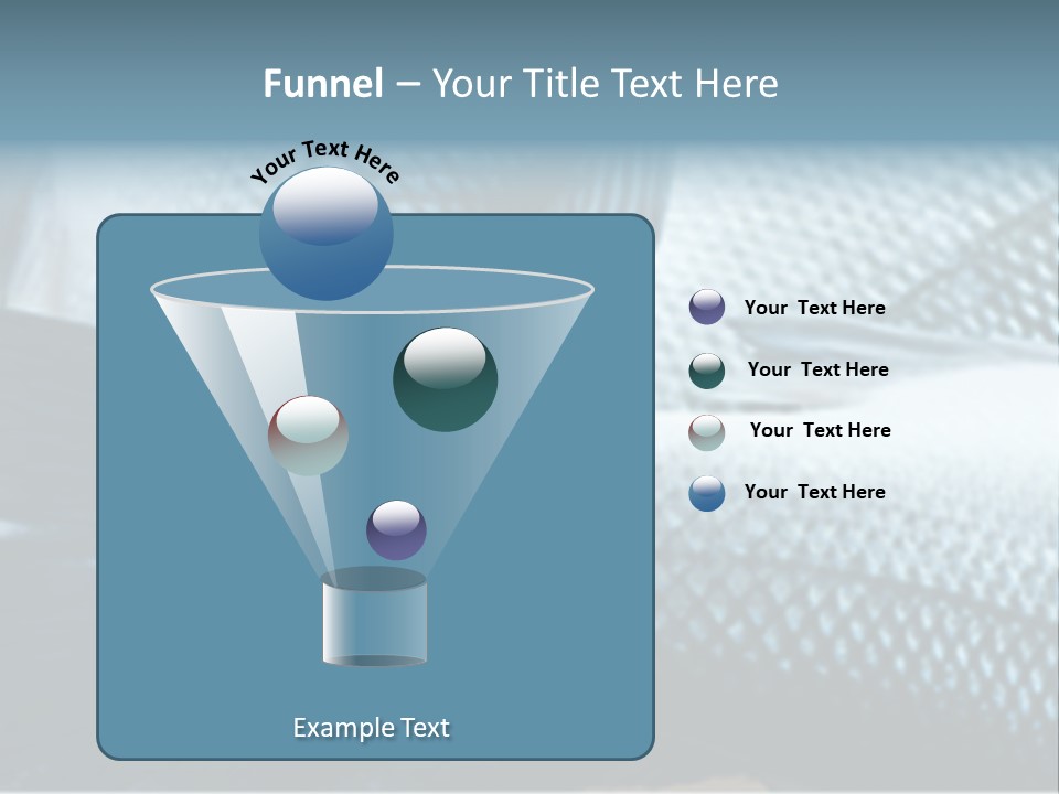 Market Omega Fishy PowerPoint Template
