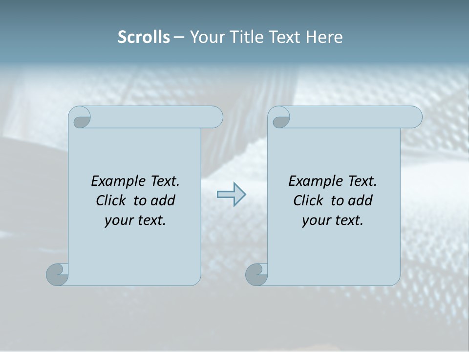Market Omega Fishy PowerPoint Template