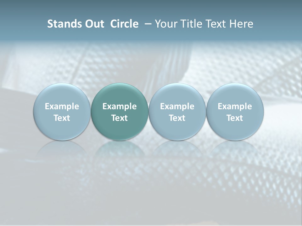 Market Omega Fishy PowerPoint Template