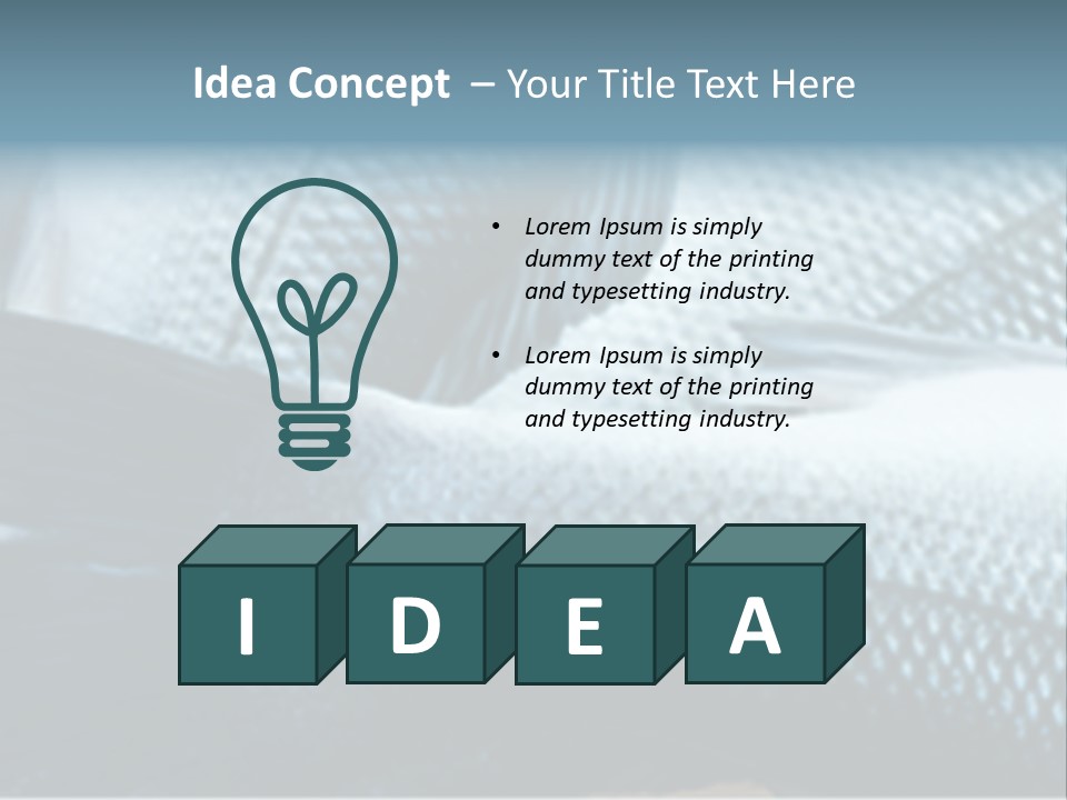 Market Omega Fishy PowerPoint Template