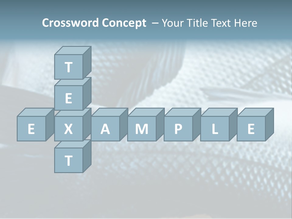 Market Omega Fishy PowerPoint Template