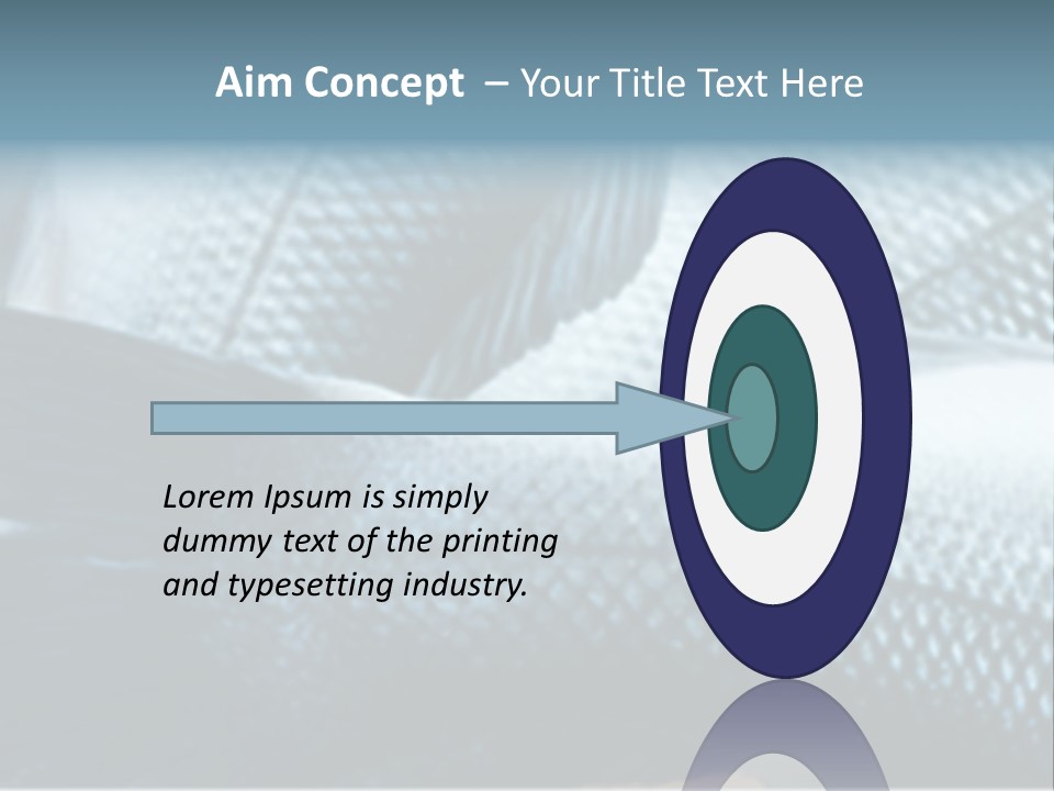 Market Omega Fishy PowerPoint Template