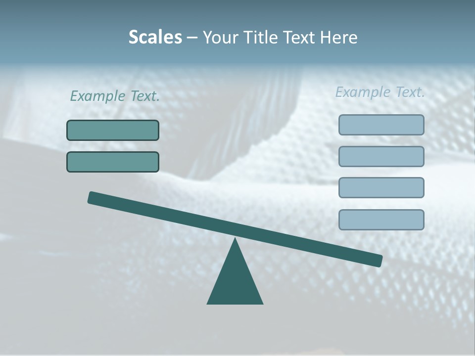 Market Omega Fishy PowerPoint Template