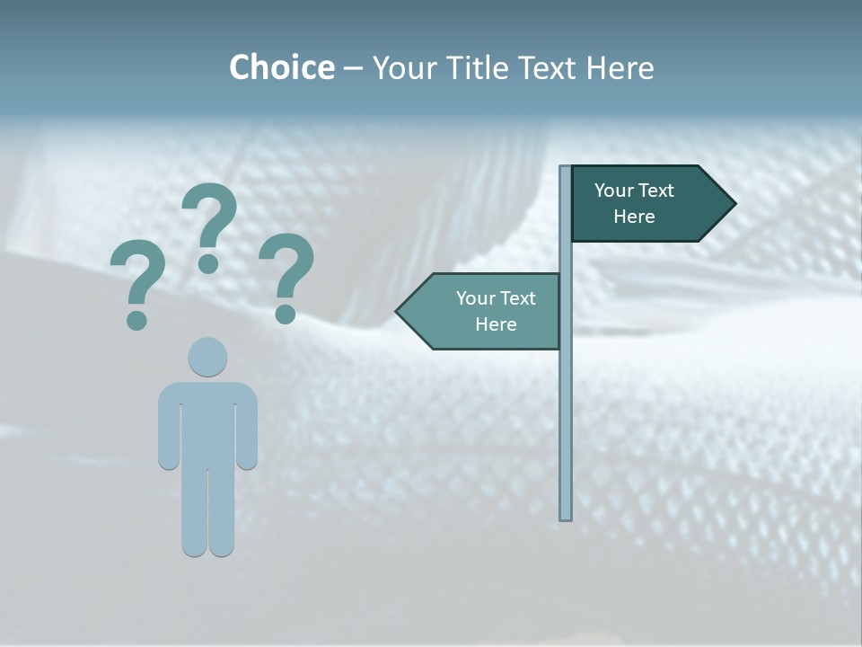 Market Omega Fishy PowerPoint Template