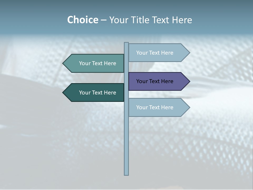 Market Omega Fishy PowerPoint Template