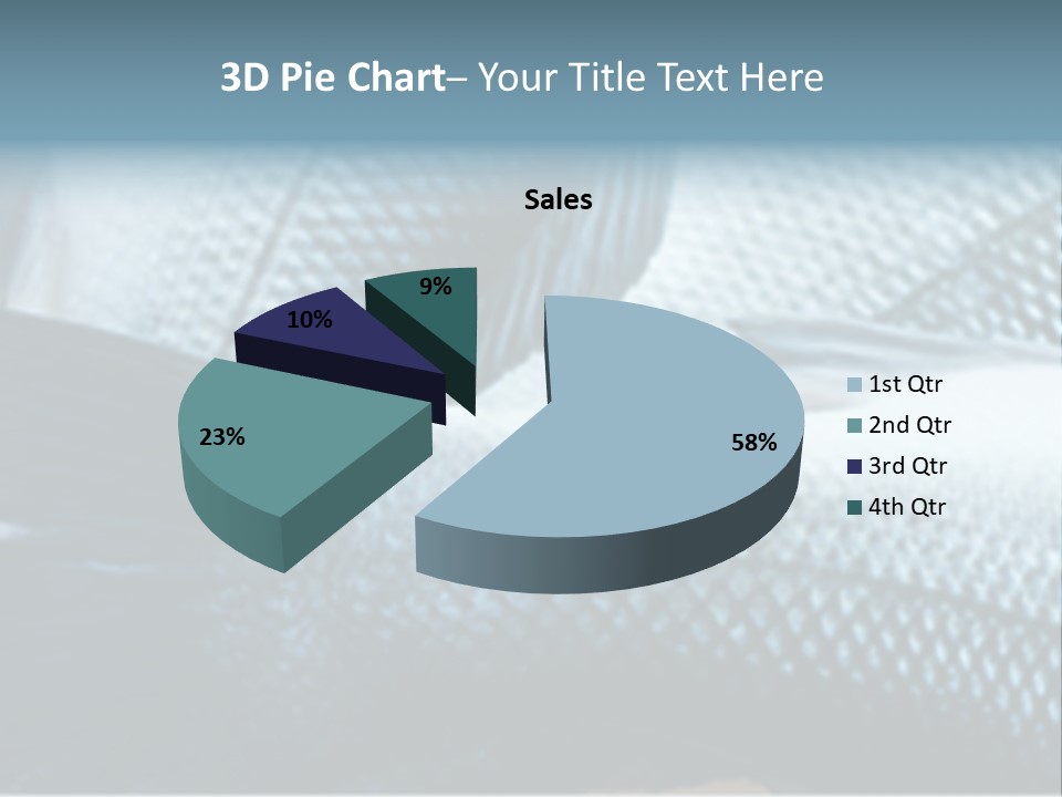 Market Omega Fishy PowerPoint Template